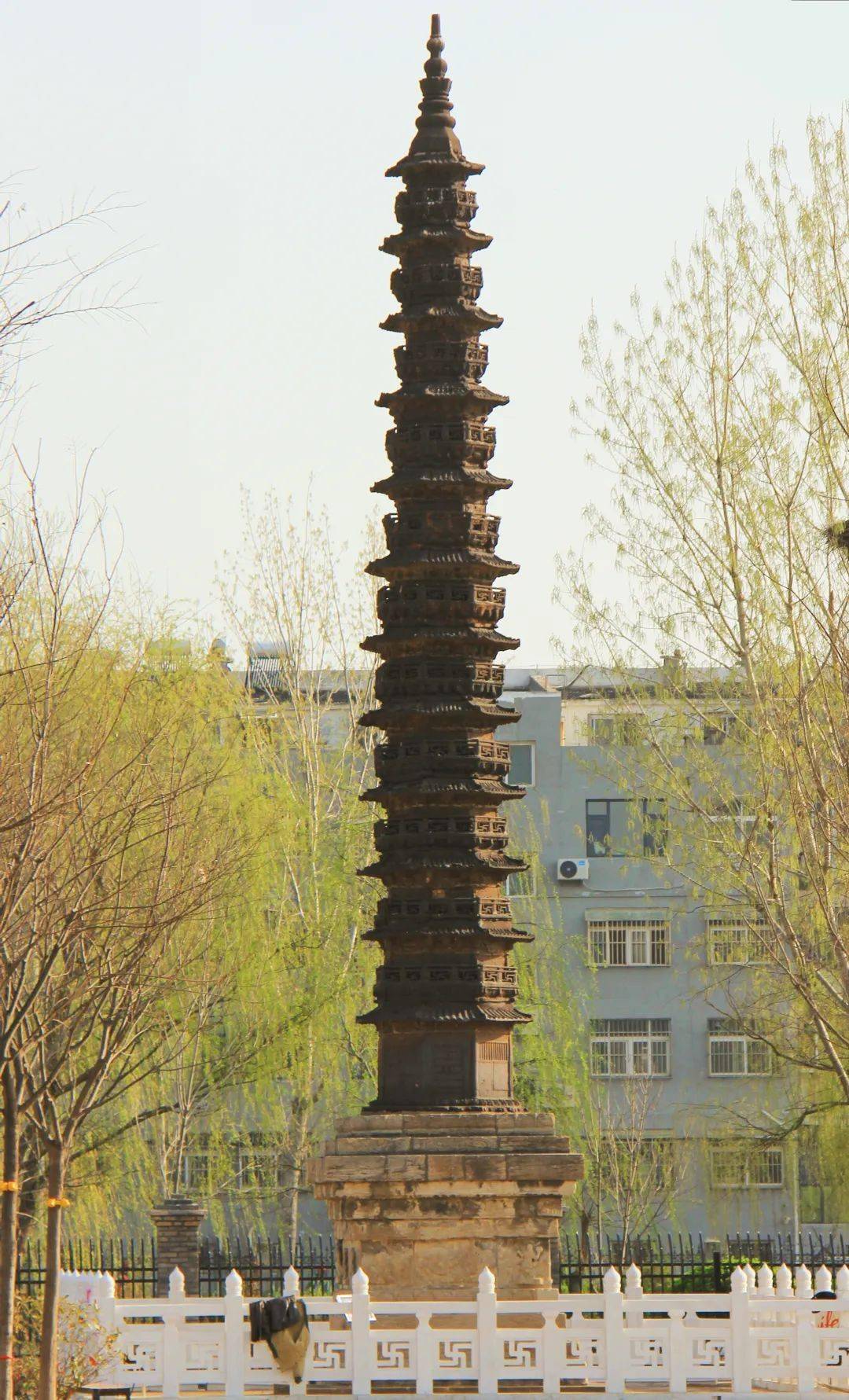 聊城铁塔寺庙具体位置图片