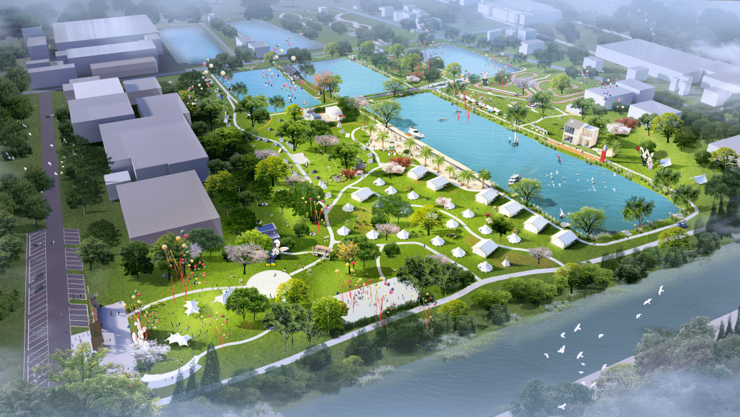 露营,滨湖沙滩,旱地冰壶场,休闲烧烤区等;咖啡休闲区包括绿岛咖啡馆