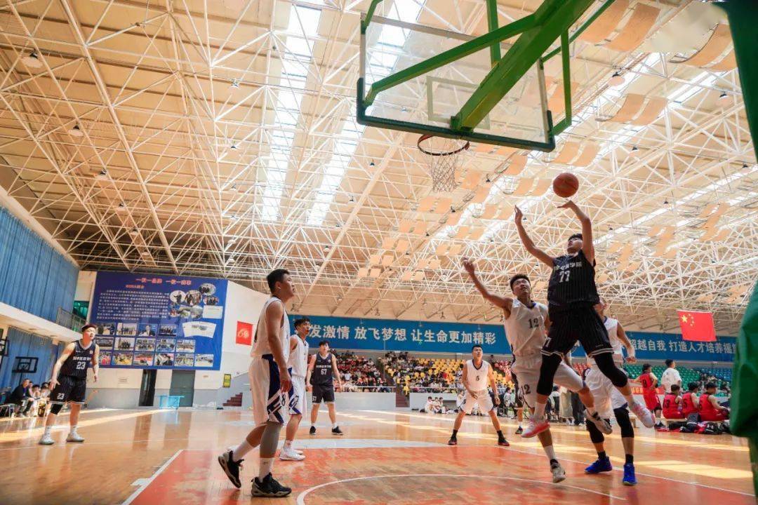 日照市高校大学生第六届篮球联赛热血开幕_比赛_赛场_体育