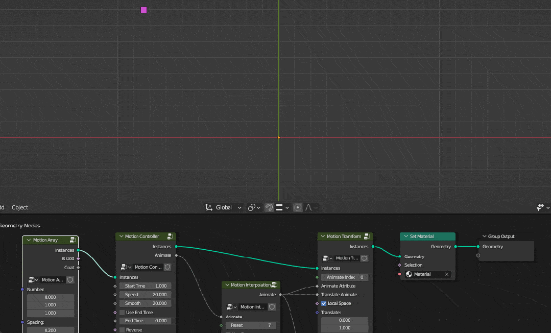 blender也可以玩运动图形mg动画了,而且不输c4d,motion animate v0.