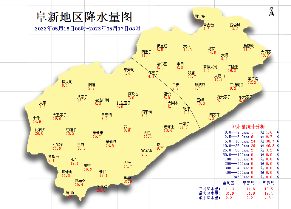 阜蒙县城区地图图片