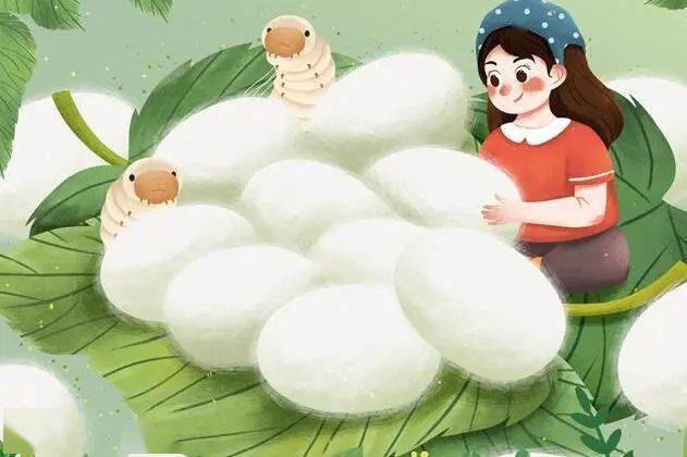 吴地一般每年农历四月开始买卖蚕丝的集市,到晚市建立后方散,称之为卖