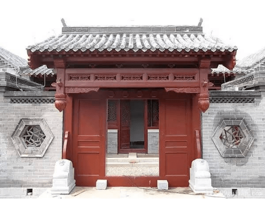 古建之美 中国古建筑中的“垂花门”_梁式_形式_道门