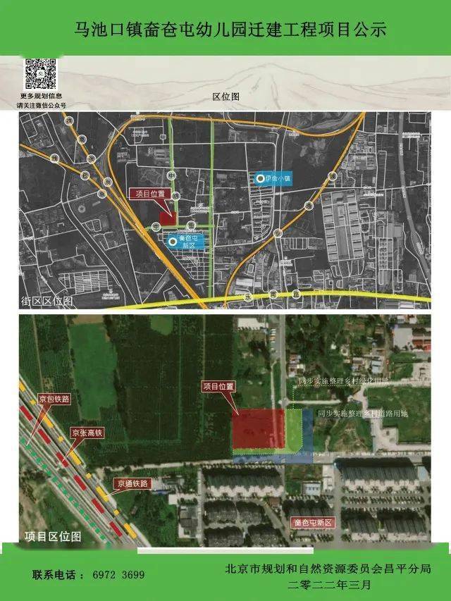 昌平这地将新建一所幼儿园_规划_马池口镇_建设