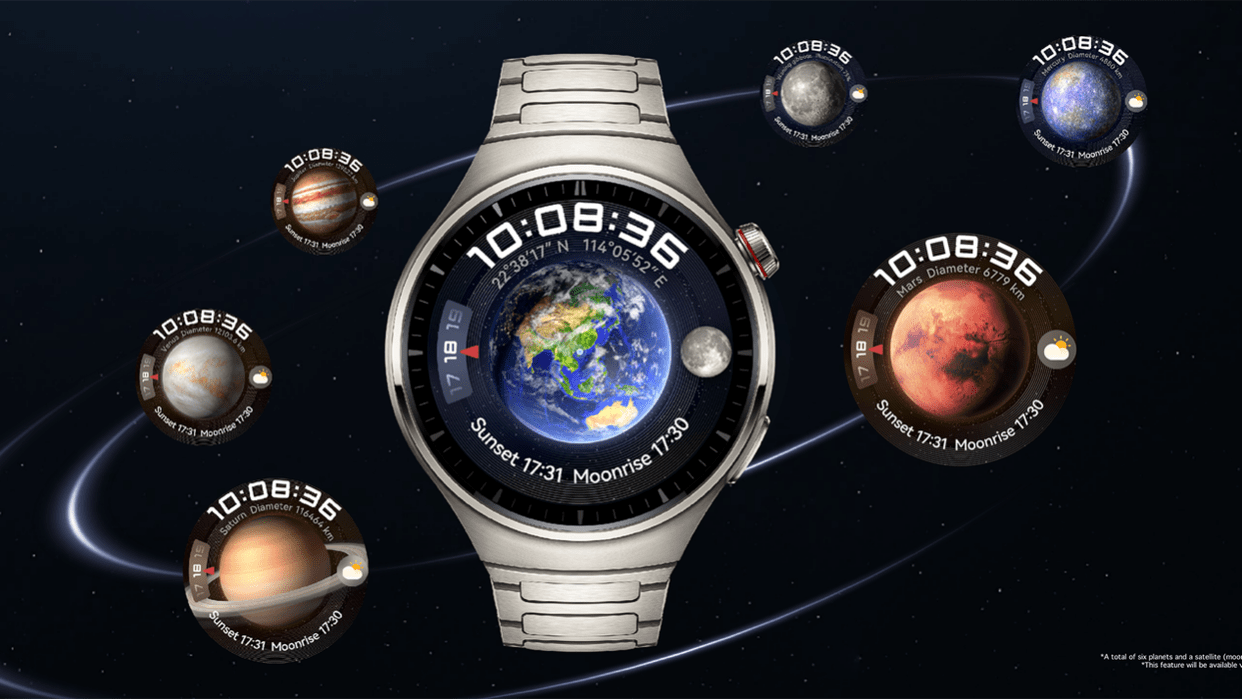 科技美学与智慧体验完美融合,智慧健康旗舰华为watch 4星球系列手表