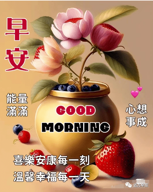 今日最新早上好表情图片大全,愿你幸福美好,平安快乐_问候_时间_时候
