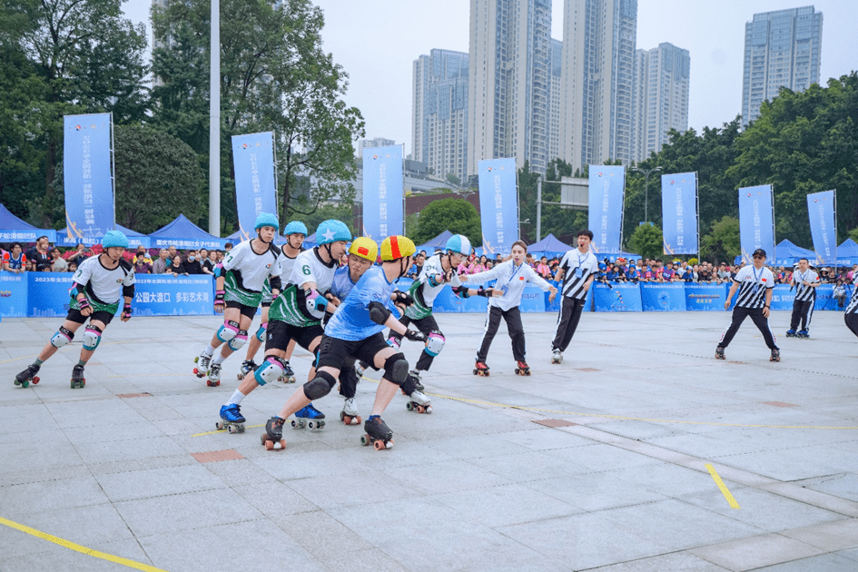 2023年全国轮滑(轮滑阻拦)锦标赛在重庆成功举办_项目_比赛_大渡口区