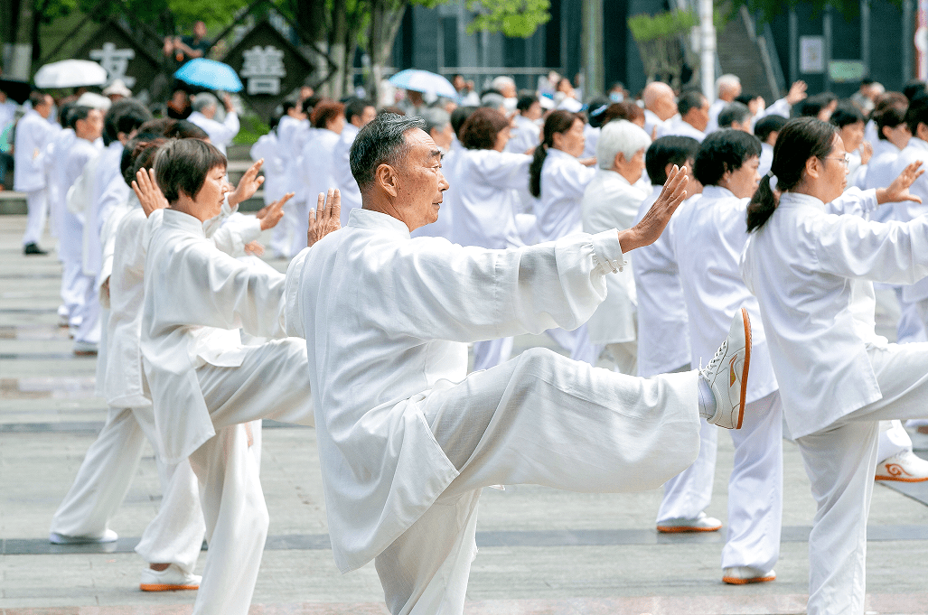 2023年全国老年人太极拳健身大联动巫溪分会场活动举行