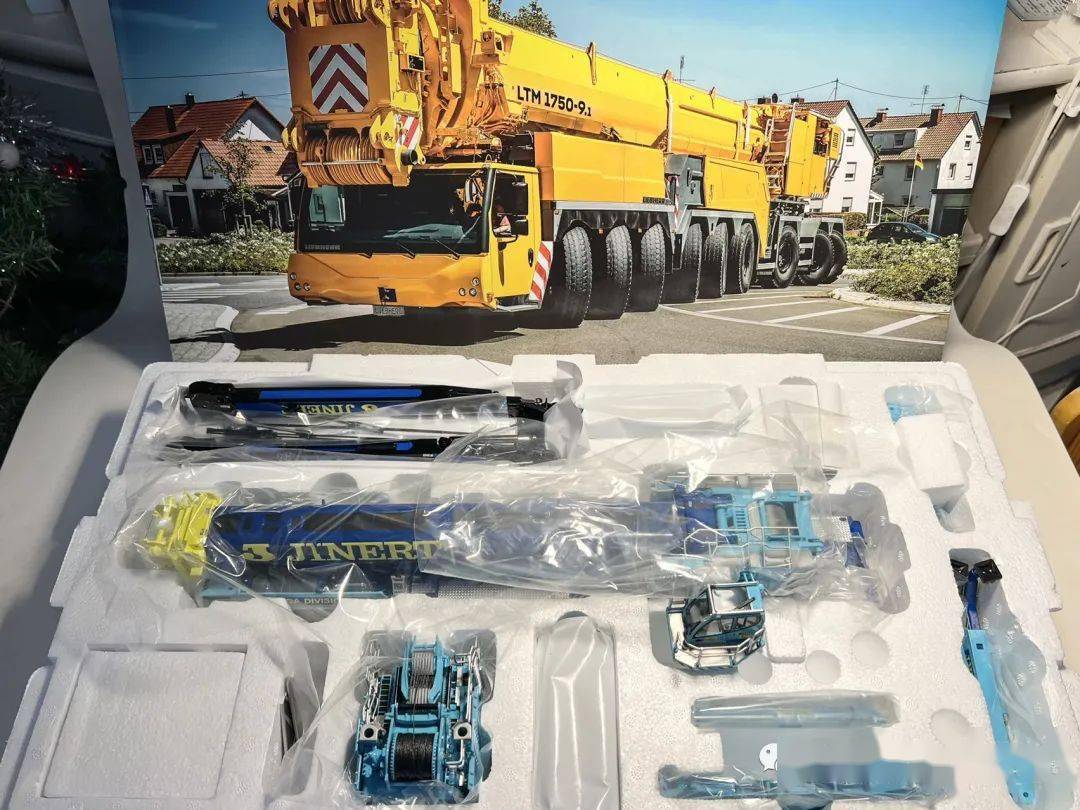 wsi | 久违的吊车模型,1:50 利勃海尔 ltm1750 瑞典 jinert_搜狐汽车
