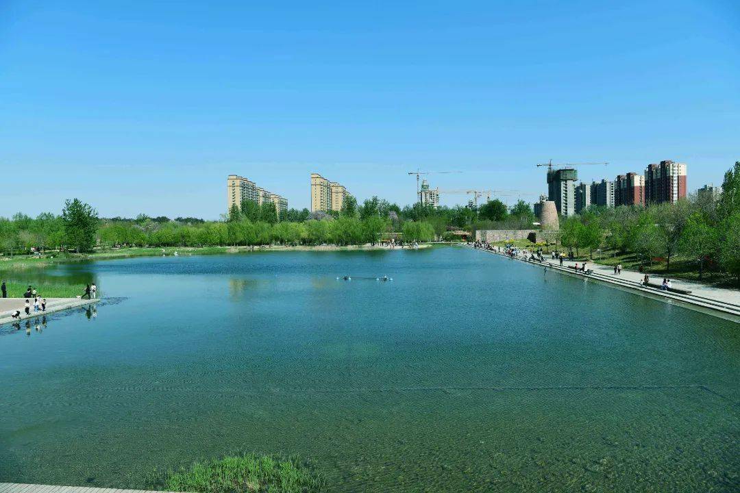 太行泉城 美丽邢台|南和兴和园:生态湖扮靓新城区_活动区_健身_休闲
