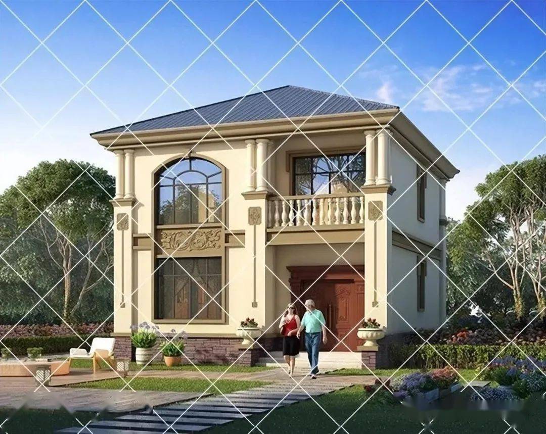 这35款农村自建房,小面宽别墅的典范之作_宅基地_图纸_设计