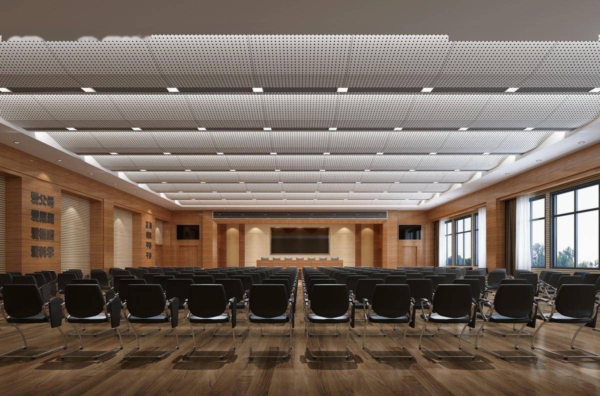 报告厅·汇报厅学术艺术厅效果图合集cad施工图纸