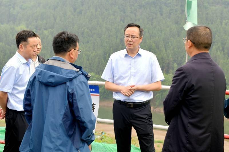 谭青松调研督导青峪口水库建设工作_项目_工程_部门