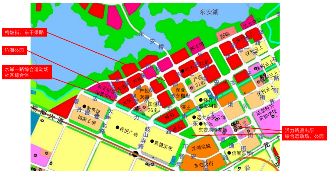 东安湖南岸多个公园,文化中心,运动场,道路等配套项目完成备案_龙泉人