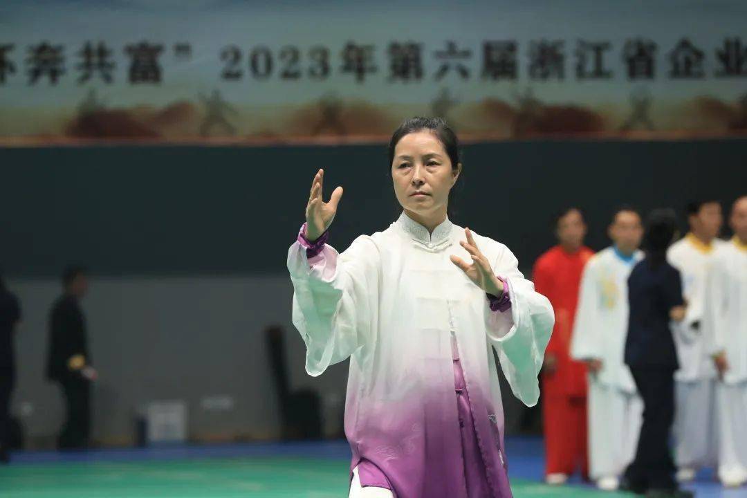 全省500名企业界武林高手欢聚绍兴奥体中心摆擂台过招_比赛_武术_浙江