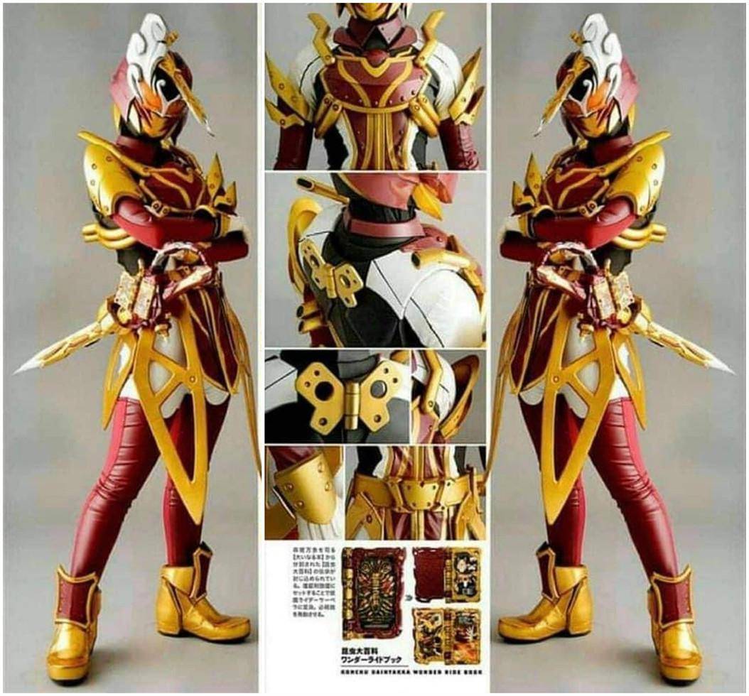 假面骑士圣刃:坏女人皮套出写真,烟睿剑抢眼,坏女人果然都很美_sabela