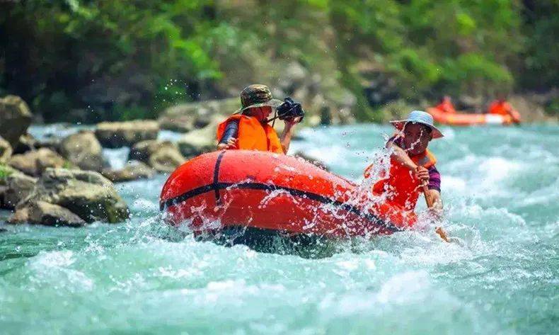 宝纛河岳西大峡谷漂流6月3日开漂啦!