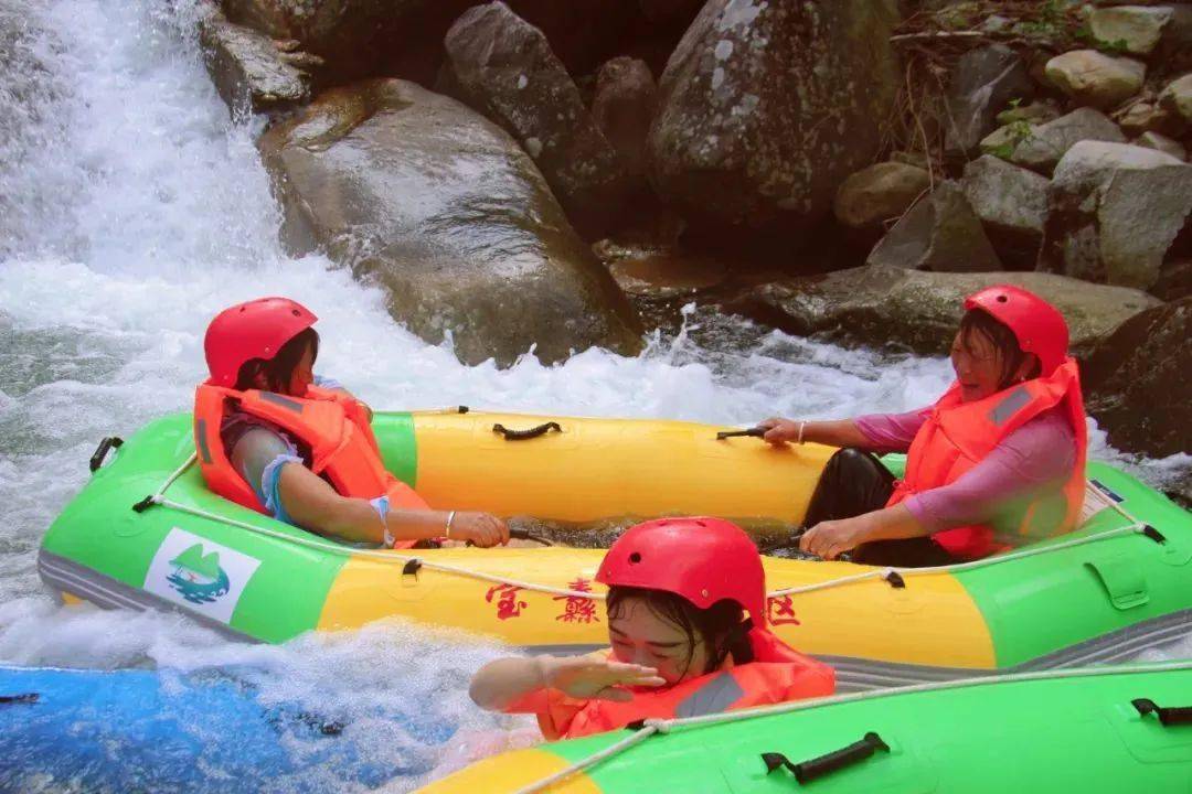 宝纛河岳西大峡谷漂流6月3日开漂啦!