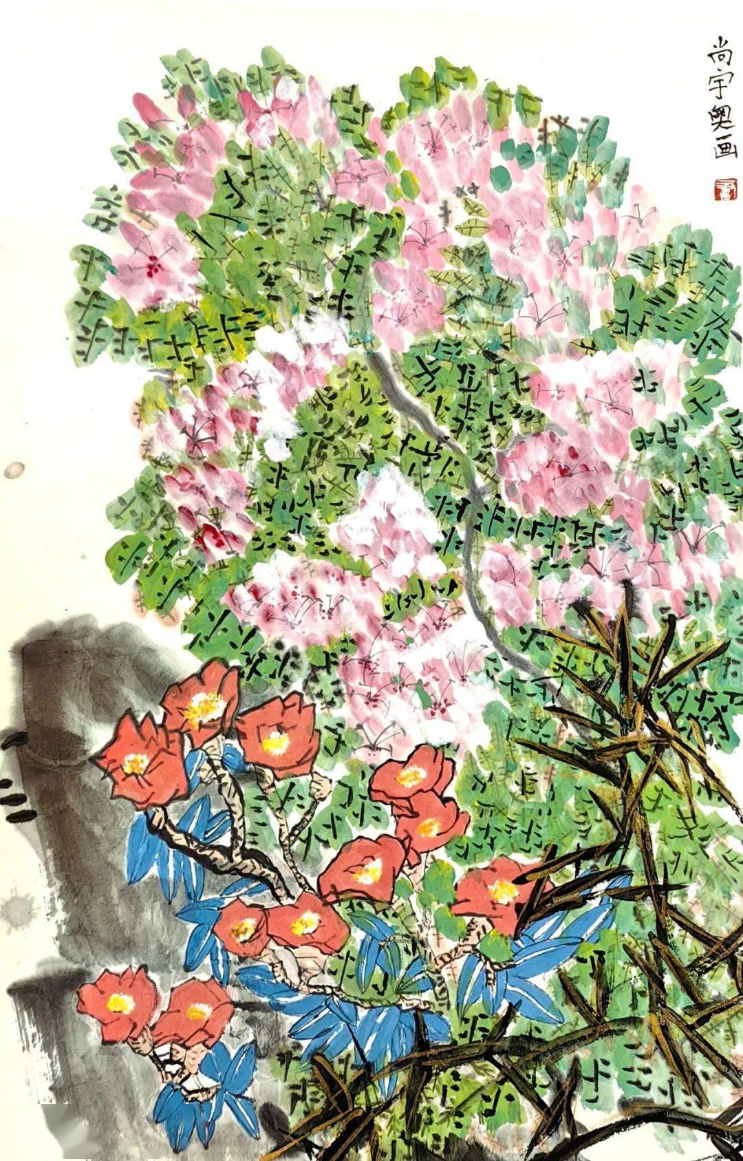 【青葵画廊】未来的艺术家——经开一校初中部任美宜,尚宇奥学生个人