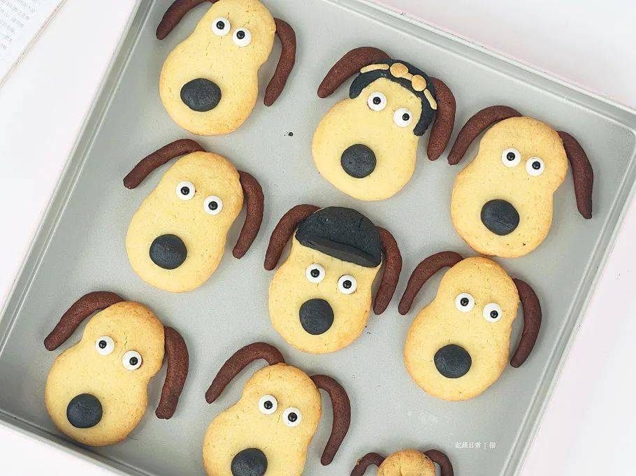 六一限定 | 这个掌门狗曲奇酥爆了!_食谱_面团_视频