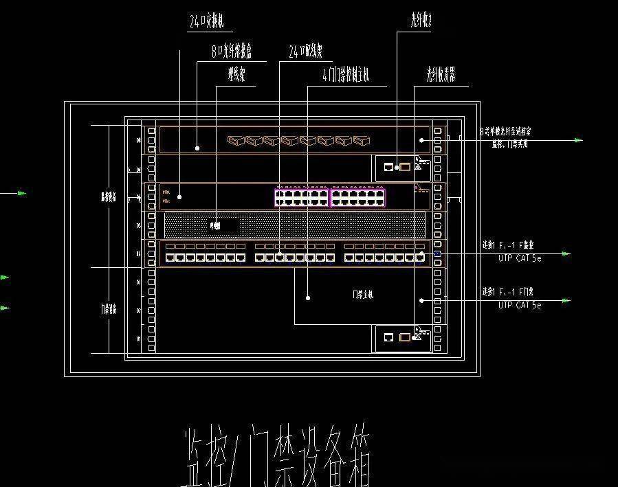 十几个弱电系统的安装大样图,cad格式,收藏备用!