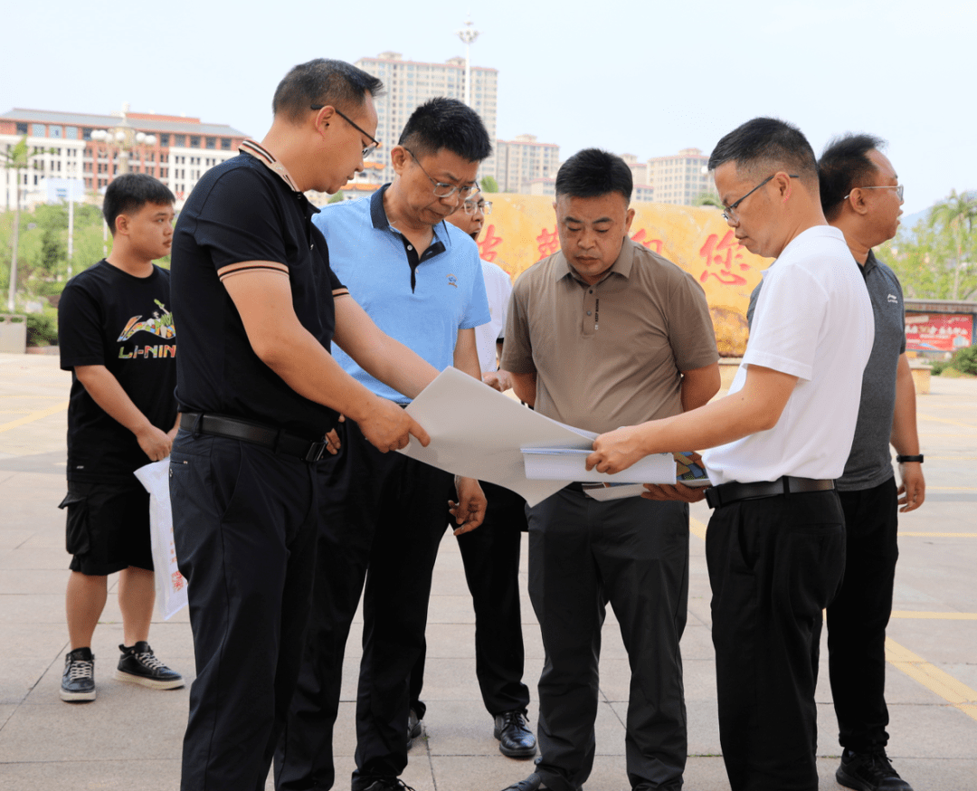 谢小艺,叶霖带队督导调研"6•30"重点工作任务推进情况及"文明在行