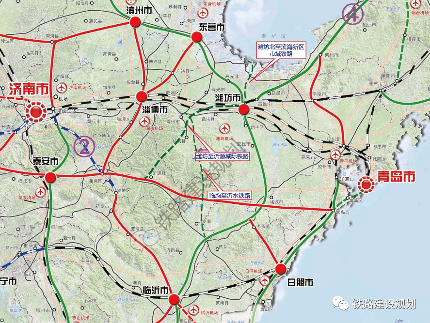 沂水铁路规划图2019图片