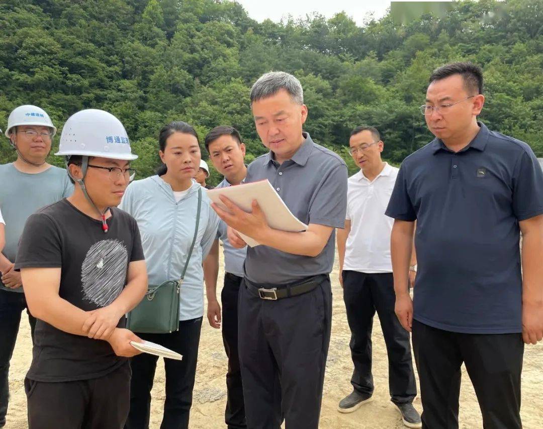 张书怀到阳坝镇调研指导项目建设,产业发展等工作_施工_机制