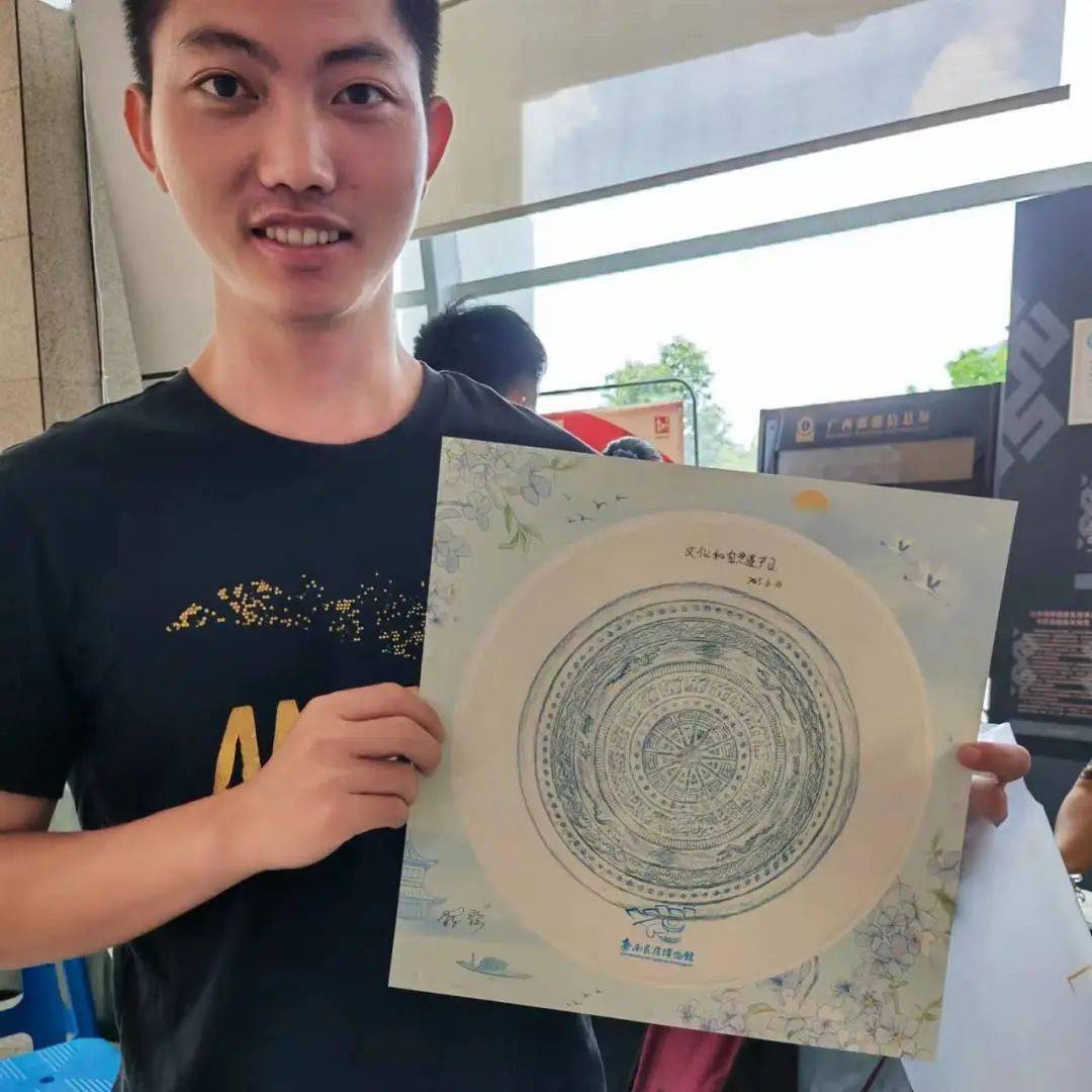 走进广西民族博物馆,南宁剪纸技艺展示互动,铜鼓拓印diy体验,文博知识