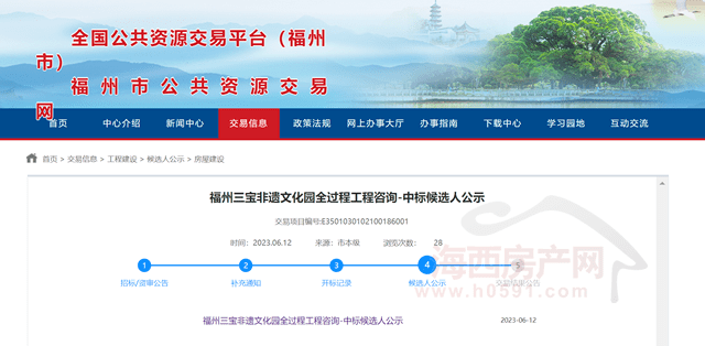 新盘】福州三宝非遗文化园工程咨询定标，拟建3栋商业建筑！_手机搜狐网