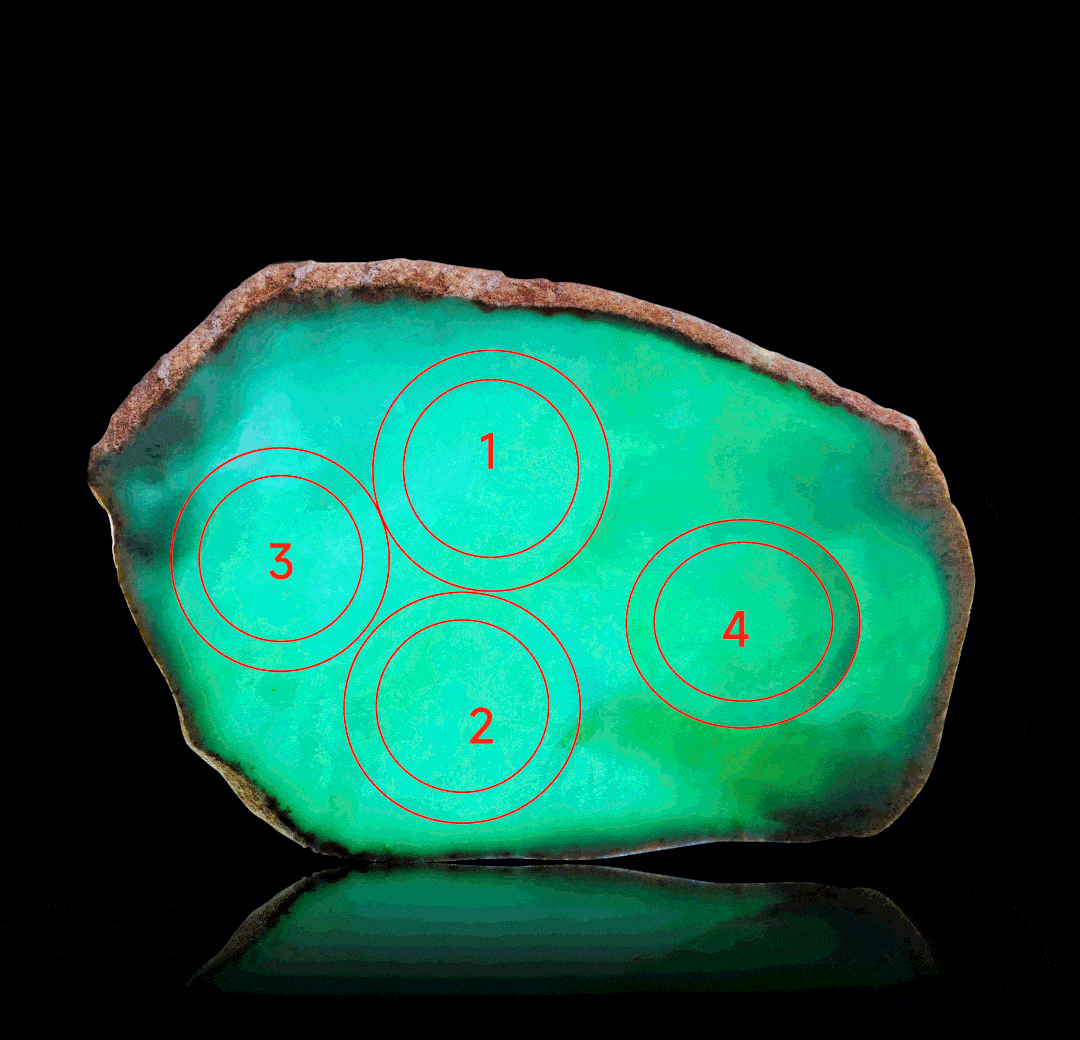 众筹|冰糯翡翠开料手镯,种水俱佳,满绿春带彩,送定制镯芯_龙肯_中国