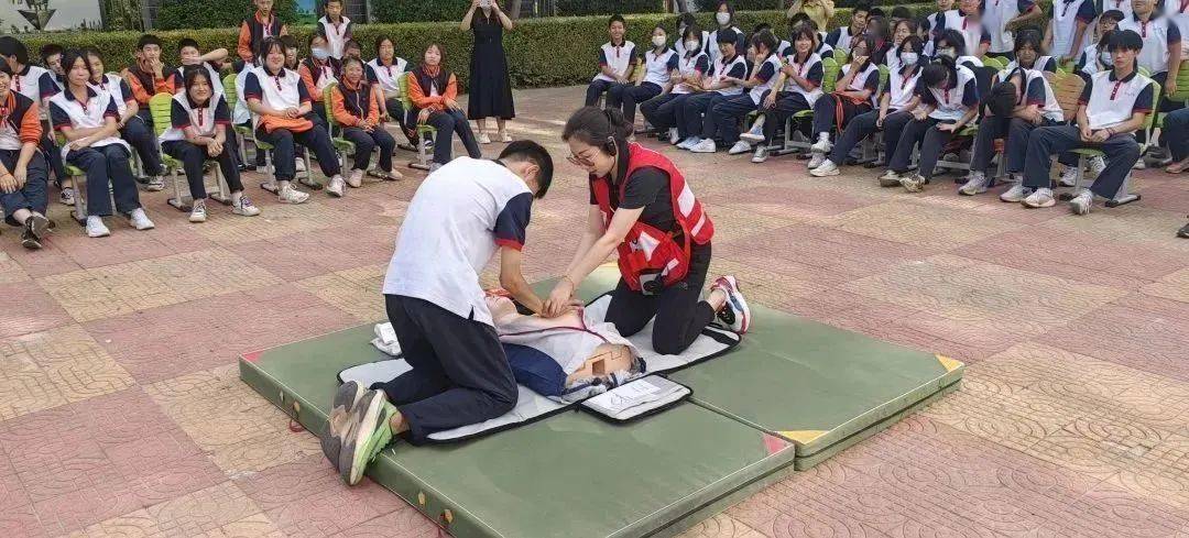 生命至上,爱"救"在身边——牛山二中开展红十字知识进校园活动丨校园