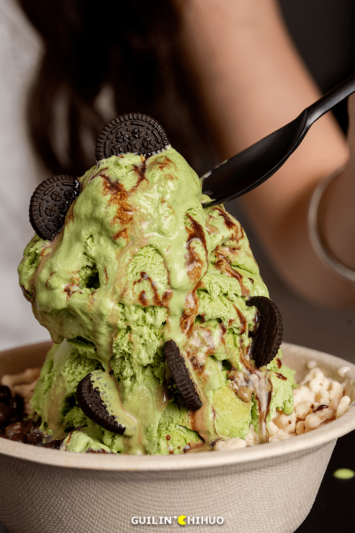 桂林独①家榴莲甜品专店出新品啦,「冰淇淋刨冰塔」香甜冰凉超多料!