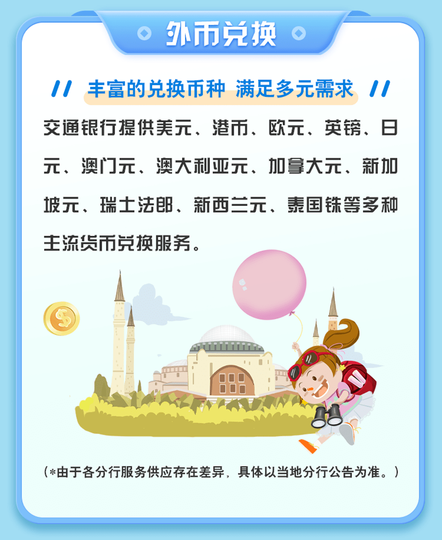 交通银行一站式外币兑换助您无忧跨境游_搜狐网