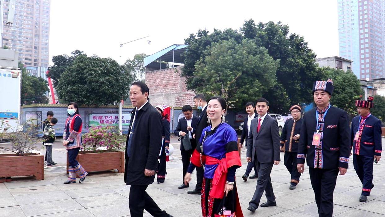 江华县规划展示馆前坪举行,赵仁秀,何恩广,李农妹,段贵建,周润润,伍