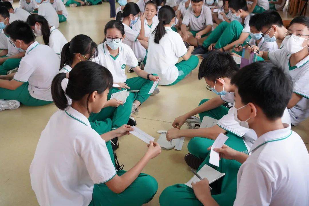 阳光心态,积极人生 ——记广州市第三十三中学2022学年第二学期心理