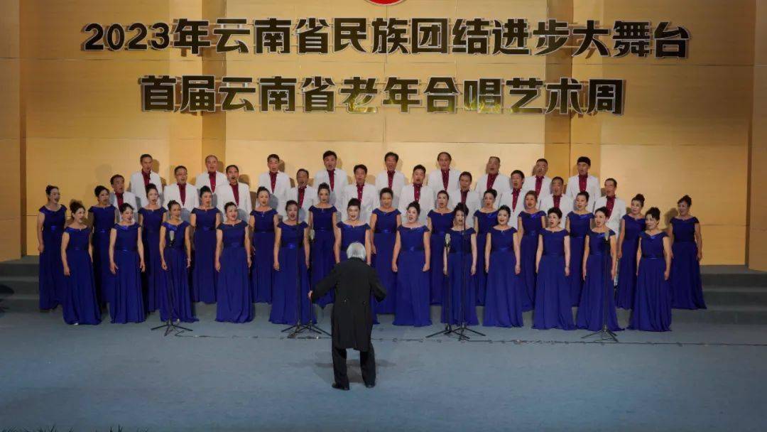 《今天日子好》指挥:郭长风表演:红河州个旧市文化馆银之光合唱团