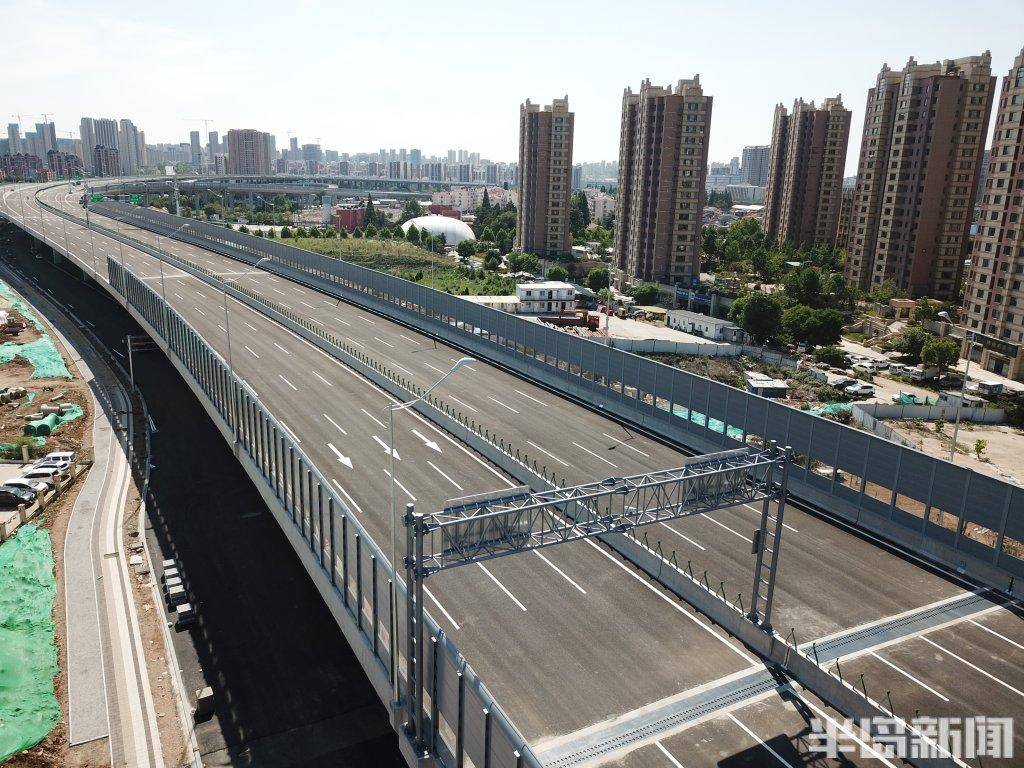 "巨龙"离通车又近一步_高架路_海尔_胶州湾