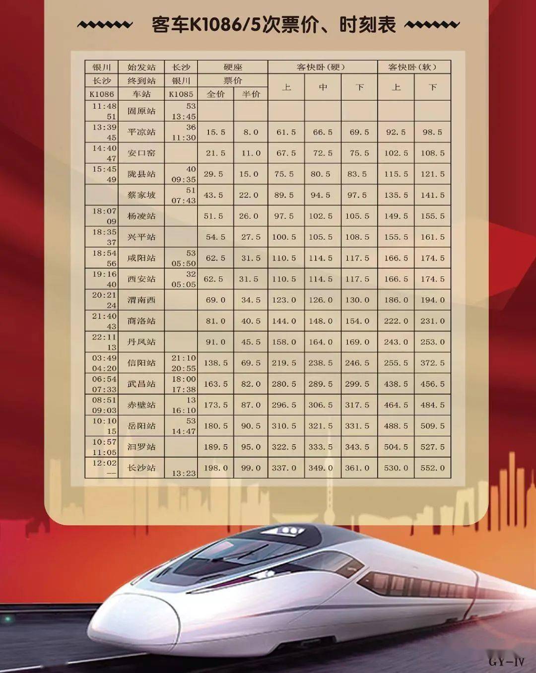 7月1日平凉新开一趟列车._铁路_长沙_车次