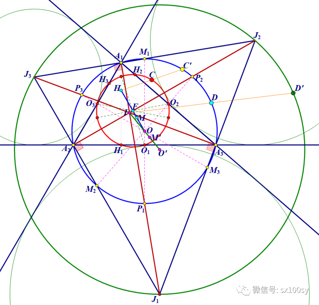 三角形外接圆怎么画?图片