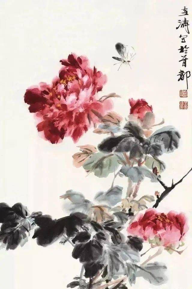 谭老师教你画国画写意蝴蝶和蜜蜂