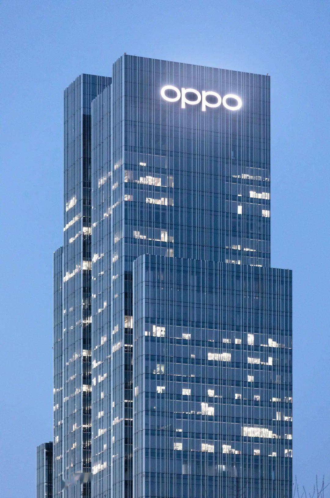 oppo 科技研究中心大厦完工,最新实景图曝光_肖世豪_建筑事务所_平面