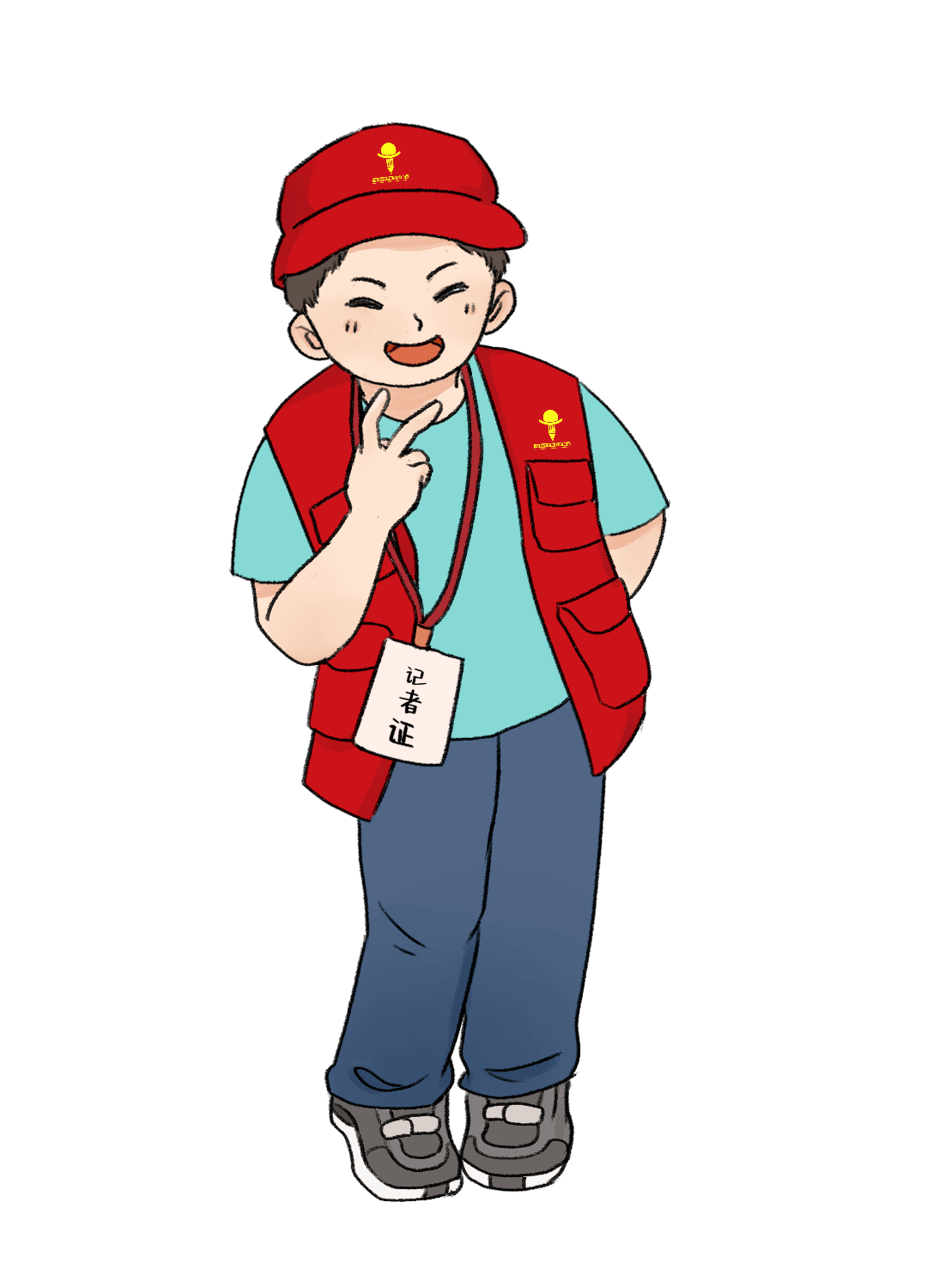 南国小记者形象图原型揭晓!你猜对了吗?_活动_生活_手工