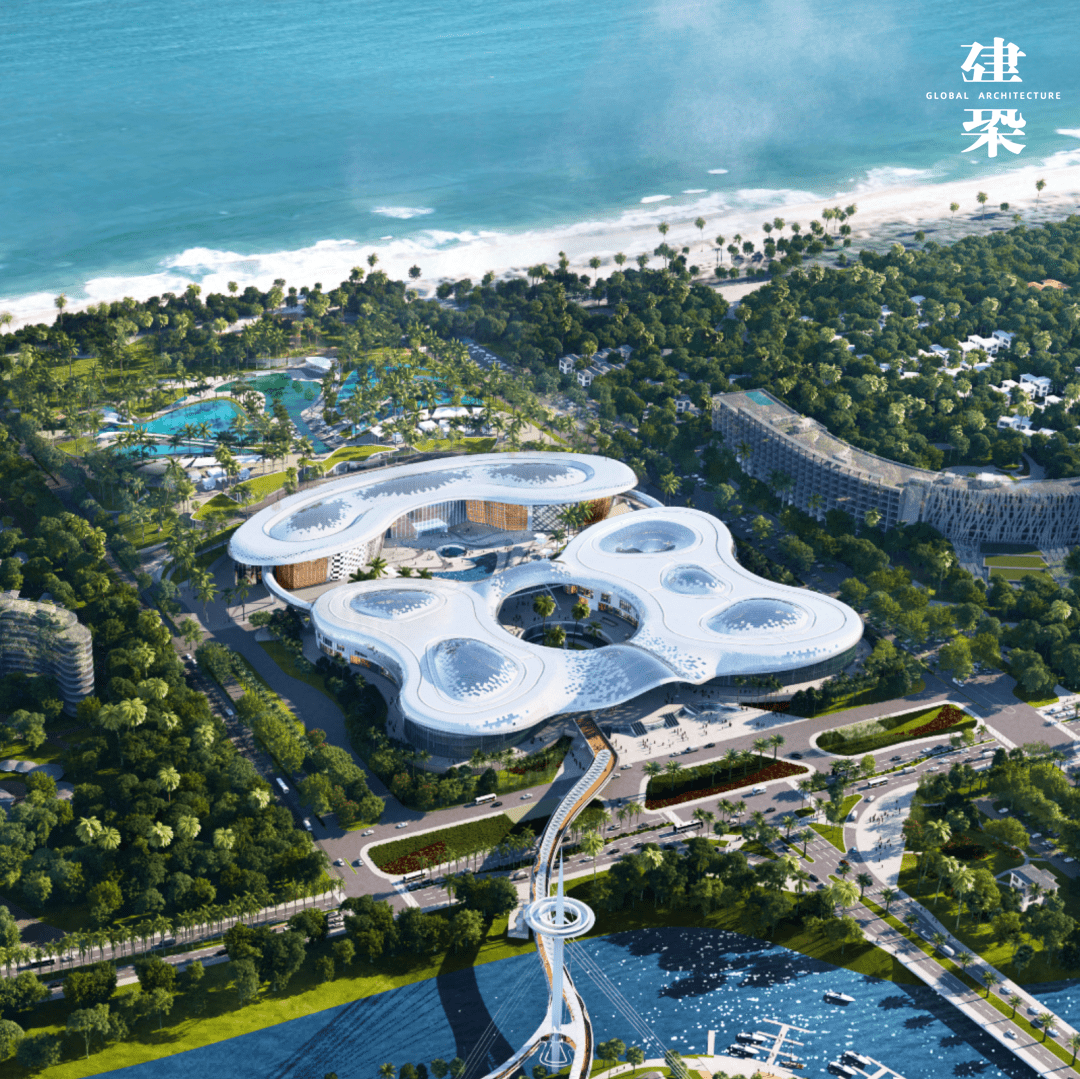 三亚国际免税城一期二号地建设进度条刷新_建筑_商业_购物