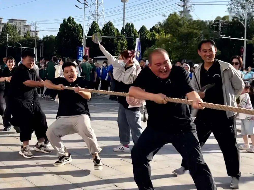 我县举办首届全民健身大会开幕式暨首届干部职工拔河比赛_广宗县_公众