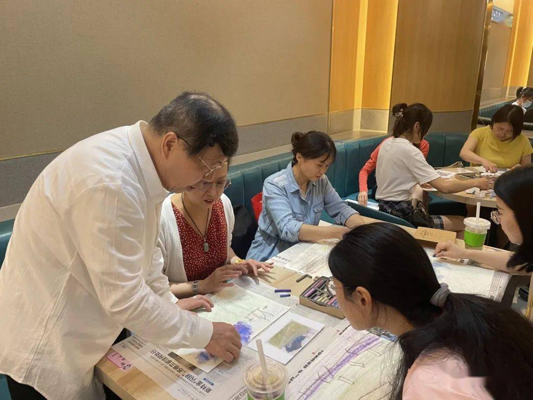 2023上海市医务职工书画协会绘画培训班顺利开班_儿科医院_启恒_艺术