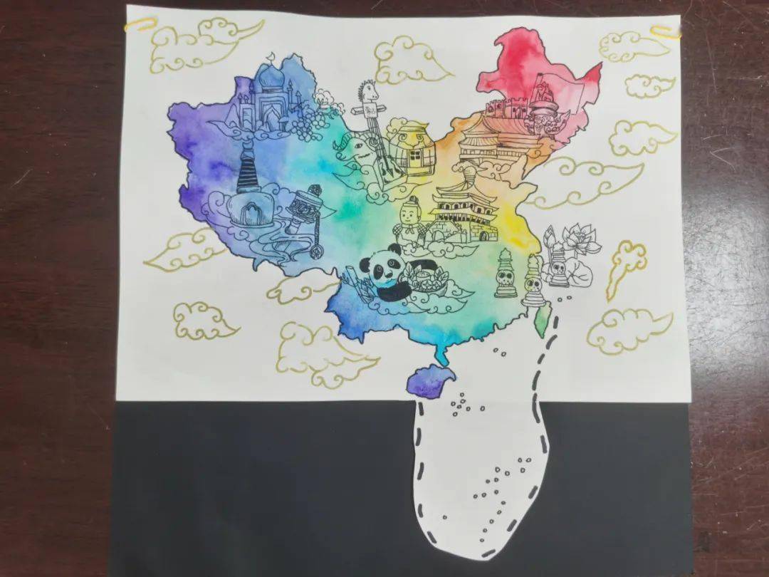童心绘就美丽中国——市局组织开展2023年少儿手绘地图大赛作品征集