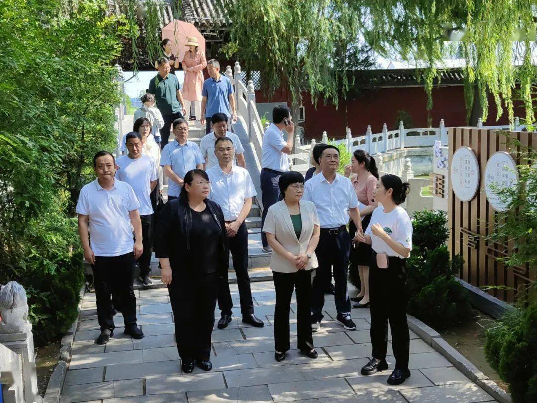 市人大常委会副主任张玲调研我县文物保护工作_市文物局_汤阴_人员