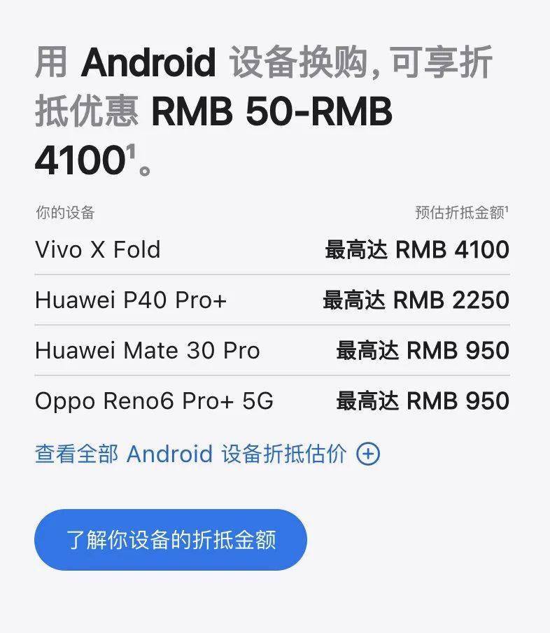 苹果以旧换新突然涨价！你的iPhone升值了-苹果以旧换新价格低