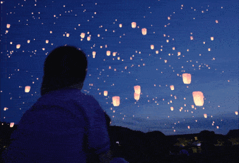 拈花湾暑期重磅孔明灯演艺唯美上线.